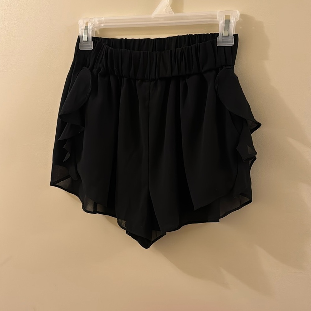 Rehab flowy black shorts